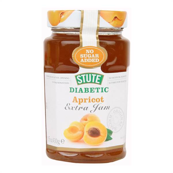 Stute No Sugar Added Apricot Jam Imported